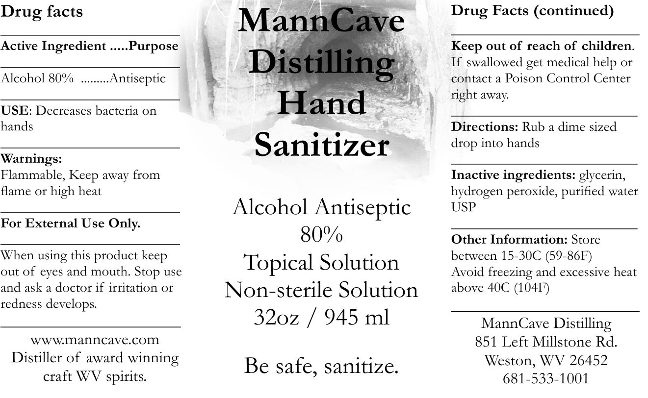 32oz hand sanitizer label