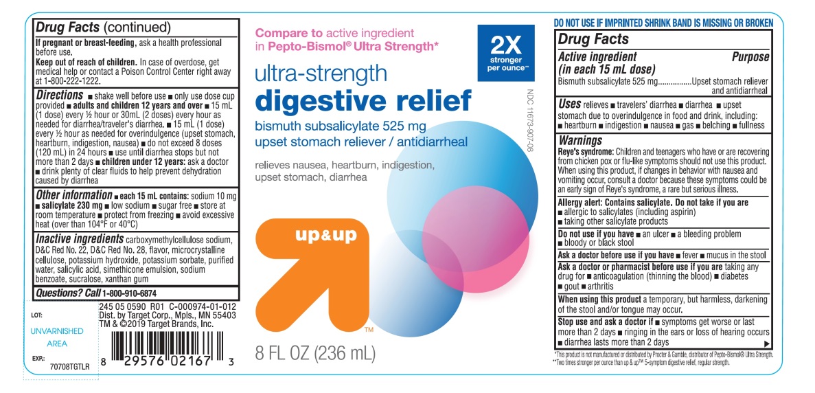 Ultra Strength digestive relief Bismuth Subsalicylate