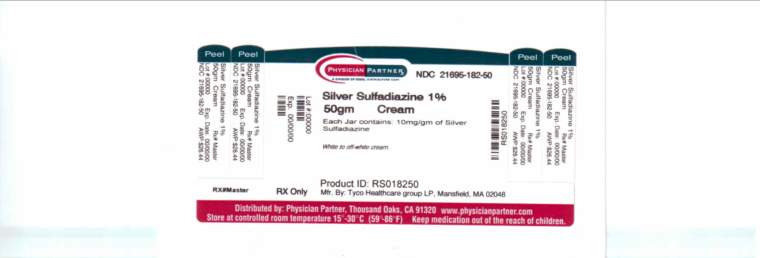 Silver Sulfadiazine 1%