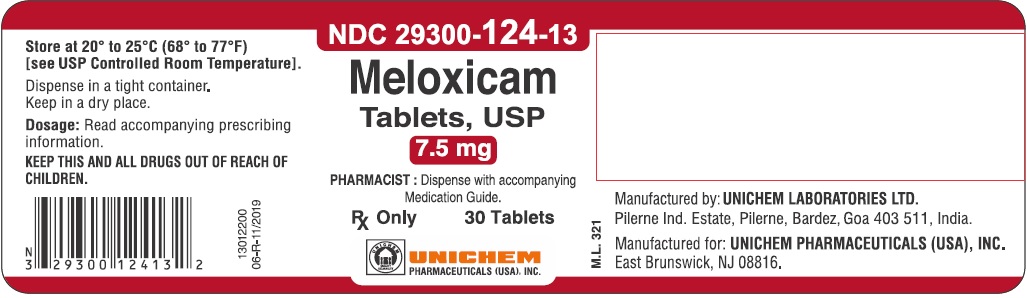 Meloxicam Tablets USP 7.5 mg