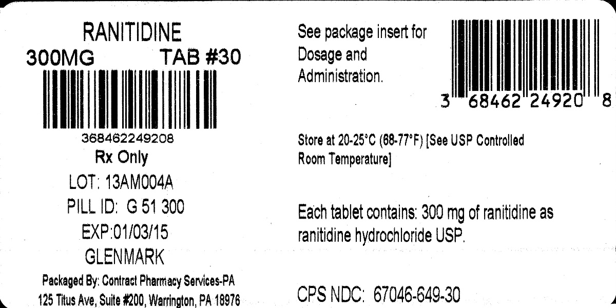 Ranitidine Tablets USP 300 mg 100s