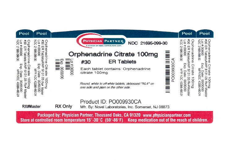 Orphenadrine Citrate 100mg