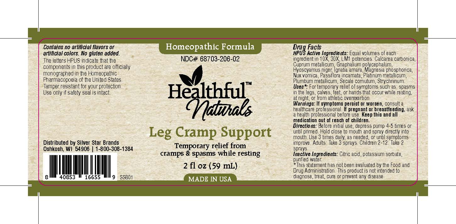 Leg Cramp Support Label