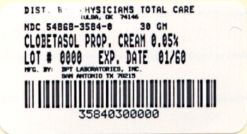 Image of 30 grams package label