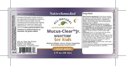 Mucus-Clear Jr. Nighttime