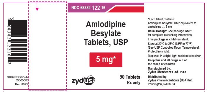 Amlodipine Besylate Tablets USP, 5 mg