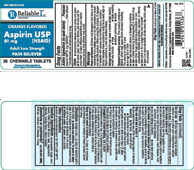 Aspirin 81 mg chew