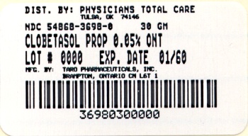 image of 30 gram package label