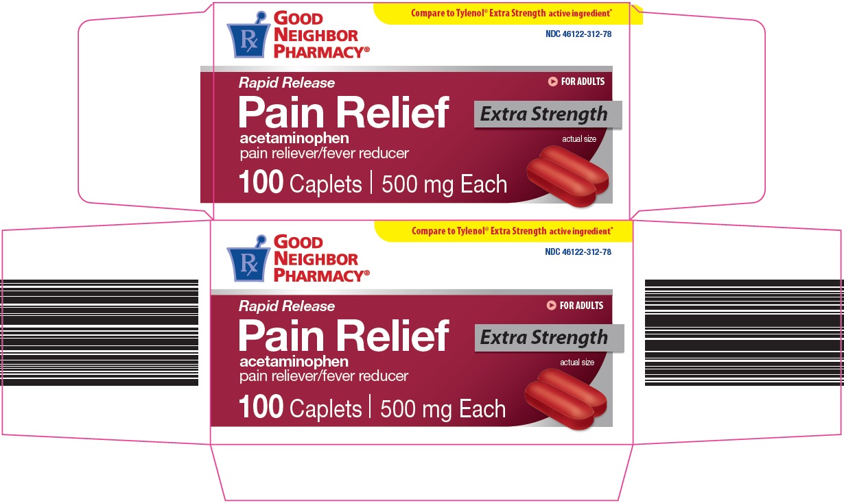 Good Neighbor Pharmacy Pain Relief | Acetaminophen Tablet Breastfeeding