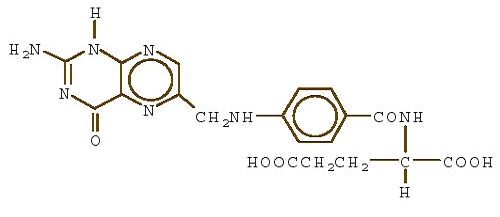Folic Acid Structural Formula