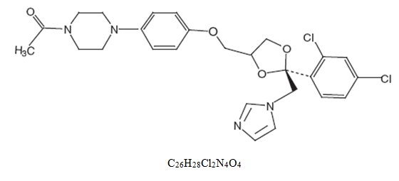 Ketoconazole Structural Formula