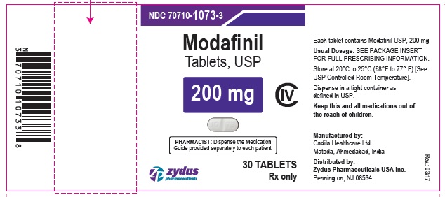 Modafinil Tablets USP, 100mg and 200mg