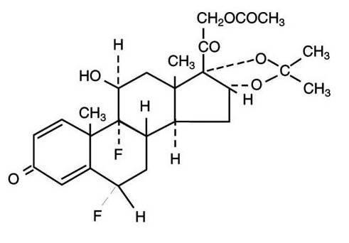 Chemical Structure-Fluocinonide