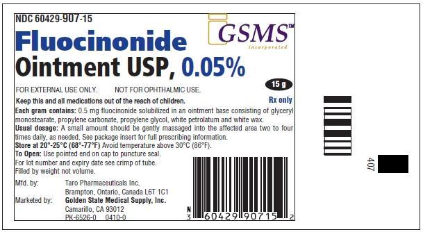 Label Graphic - Fluocinonide Ointment