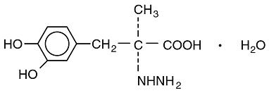 structural formula for carbidopa