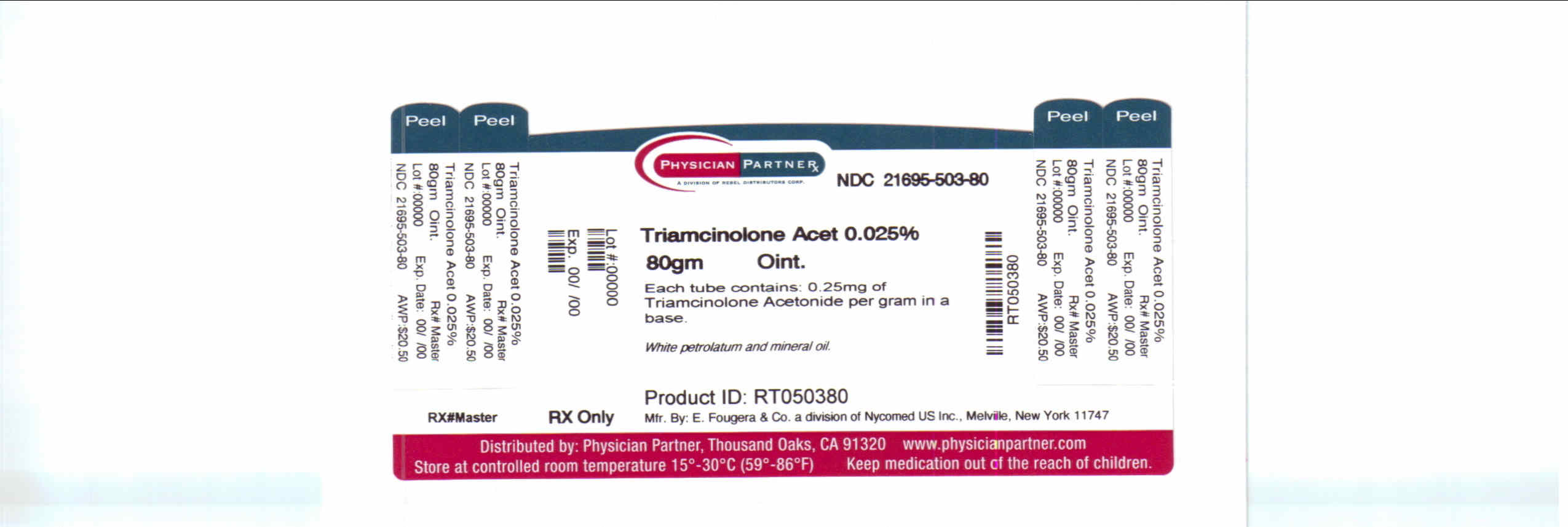 Triamcinolone Acet 0.025%