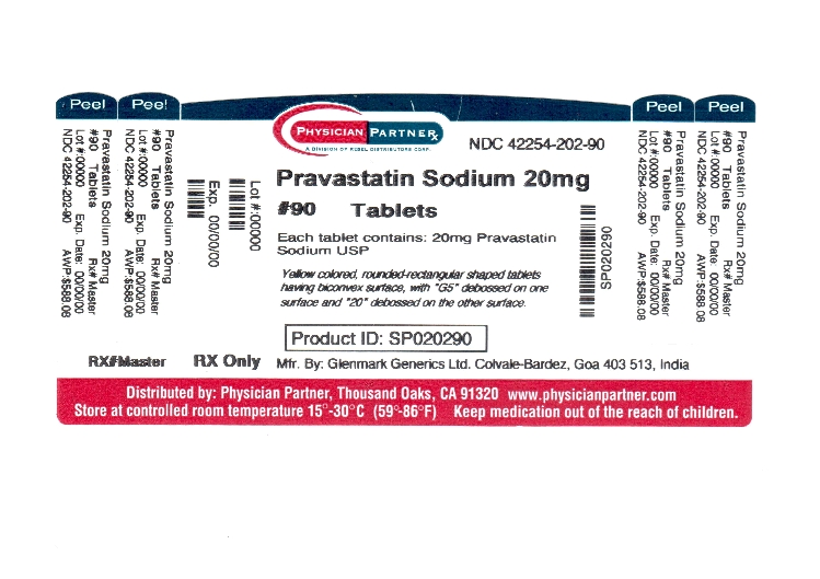 Pravastatin Sodium 20mg
