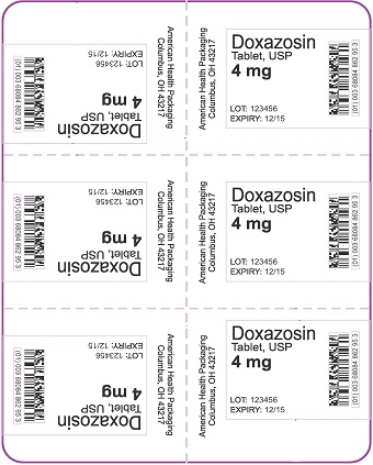 4 mg Doxazosin Tablet Blister 6UD