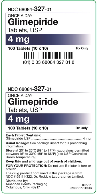 4 mg Glimepiride Tablets Carton