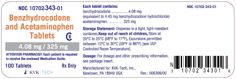 4.08 mg/325 mg Container Label