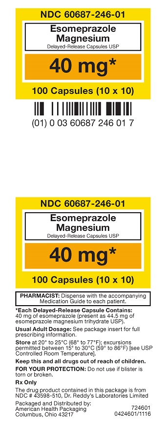 40 mg Esomeprazole Mg DR Capsules Carton