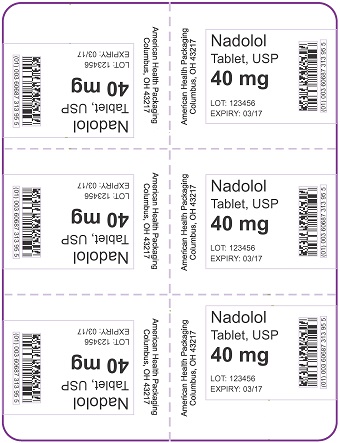 40 mg Nadolol Tablet Blister