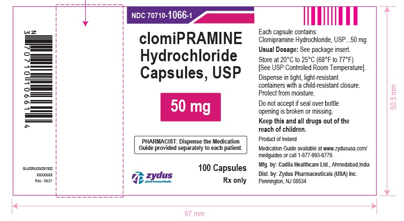 Clomipramine Hydrochloride Capsules, USP