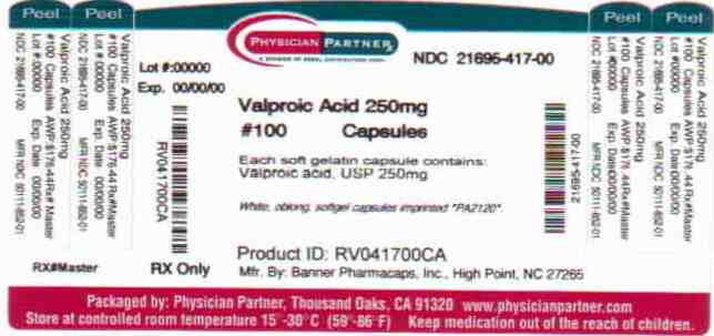 Valproic Acid 250 mg