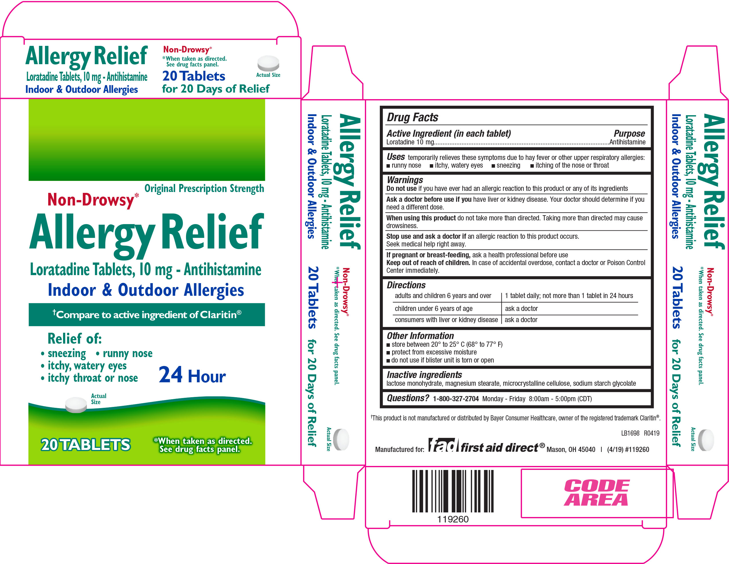 Non-Drowsy Allergy Relief