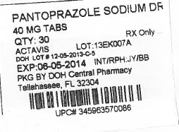 Pantoprazole Sodium Tablet, Delayed Release Breastfeeding