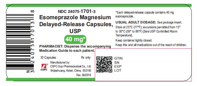 Esomeprazole Magnesium Delayed-Release Capsules 40 mg - 30 Delayed-Release Capsules