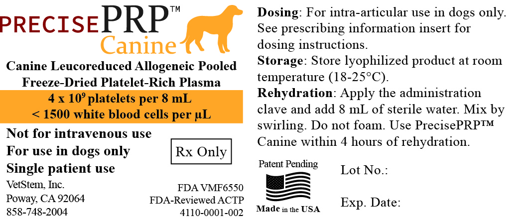 image of vial label