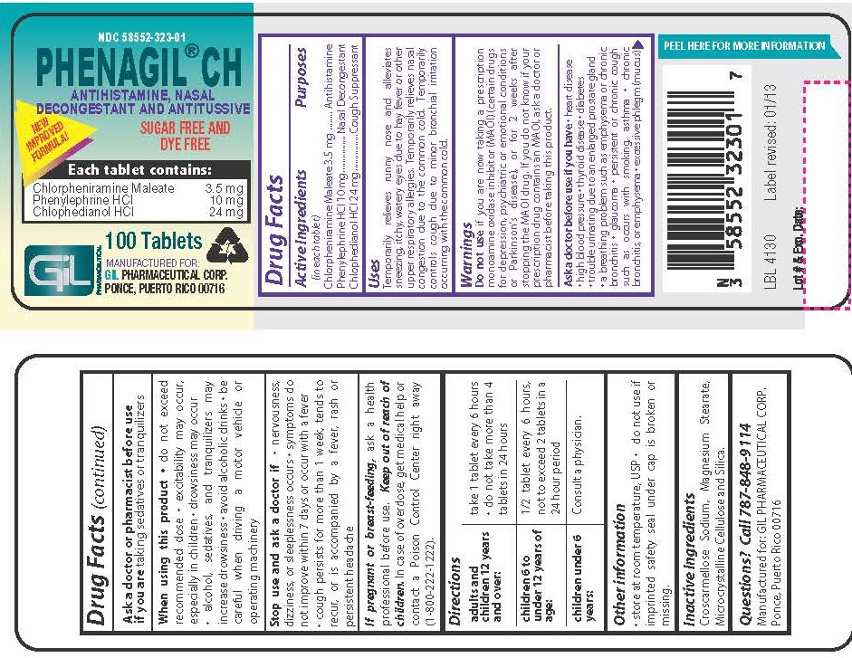 Phenagil Ch | Phenyleprine Hcl, Chlorpheniramine Maleate And Chlophedianol Hcl Tablet Breastfeeding