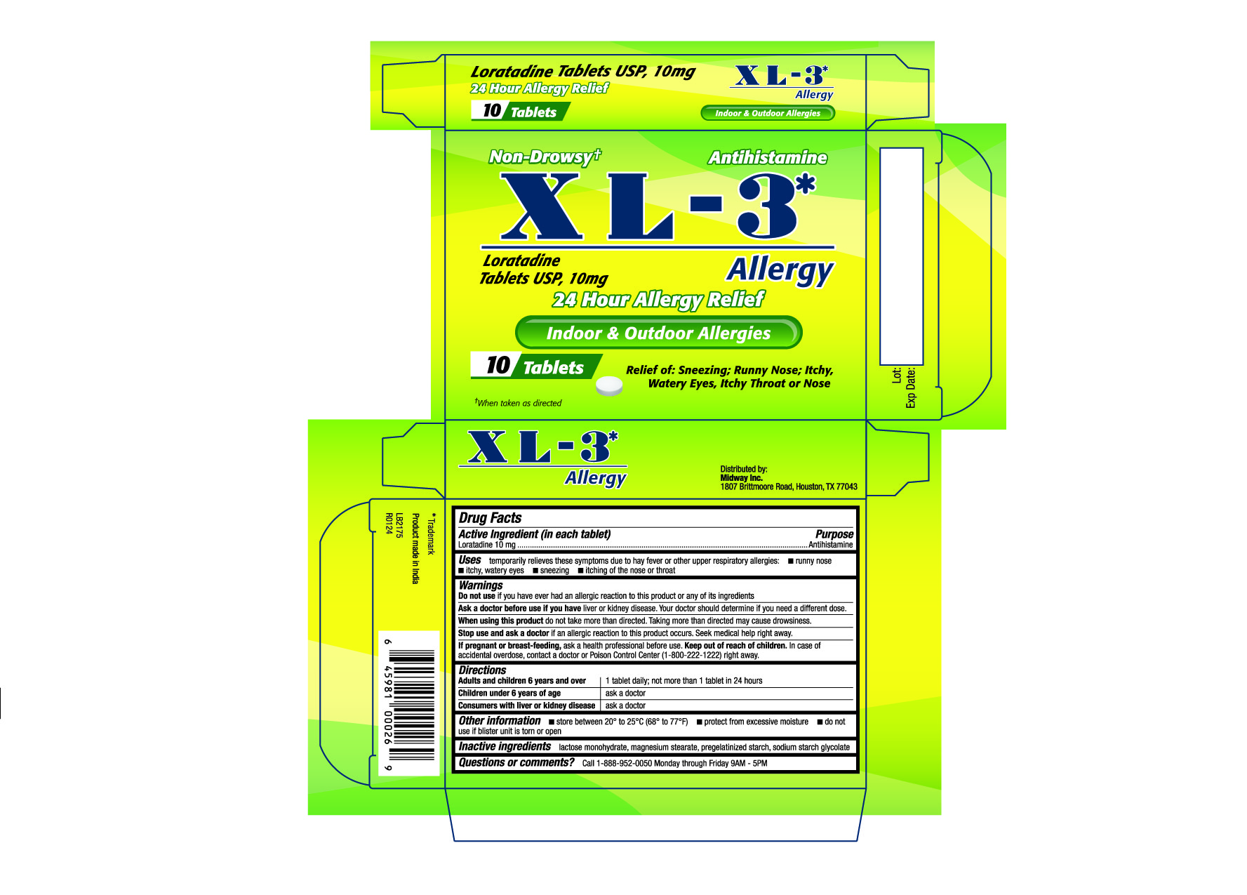 XL - 3 Allergy
