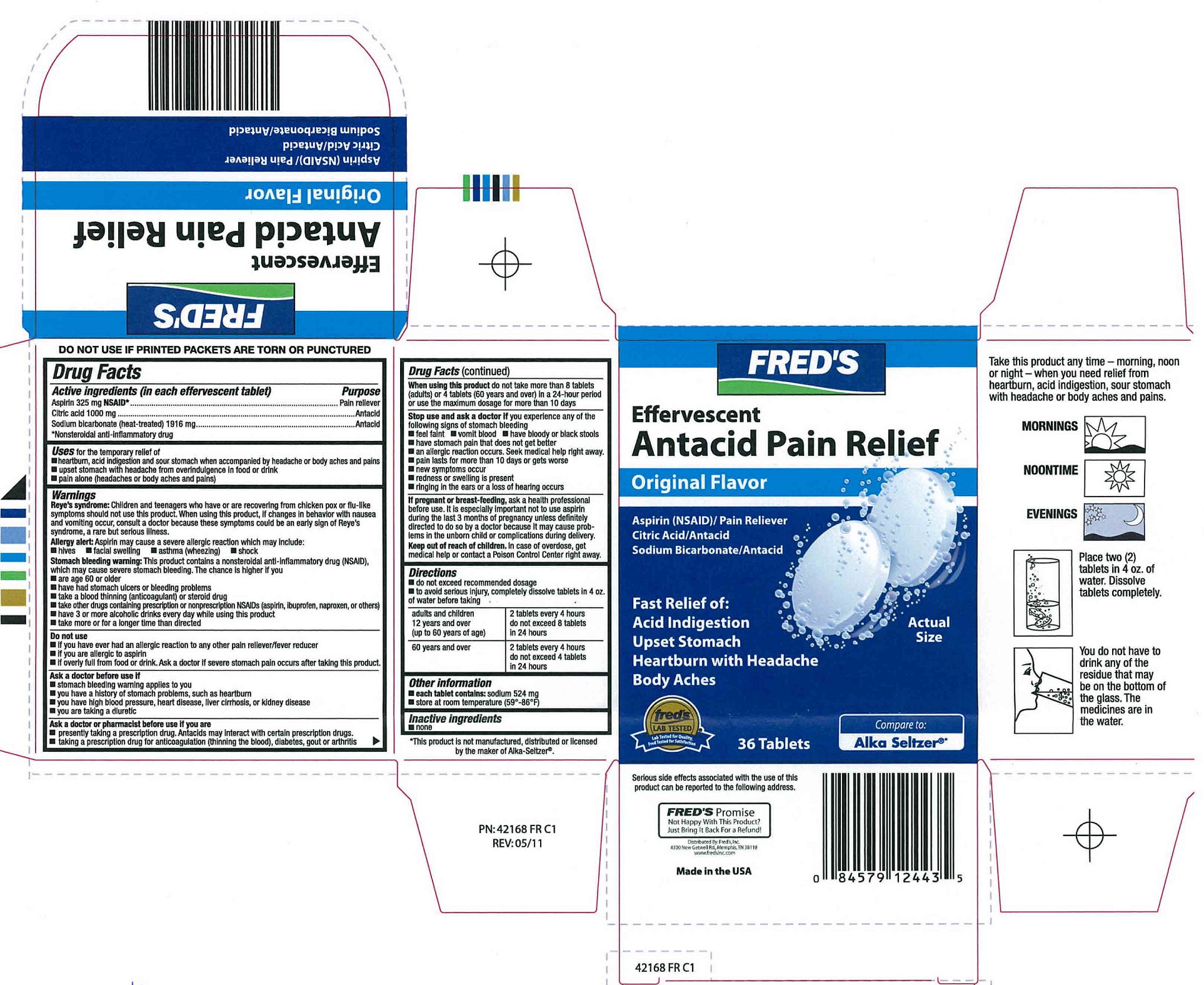 Freds Pain 36ct
