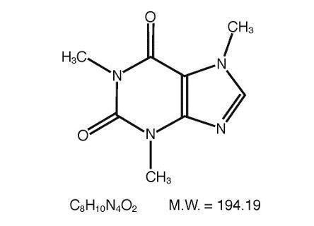 Caffeine - Chemical Structure