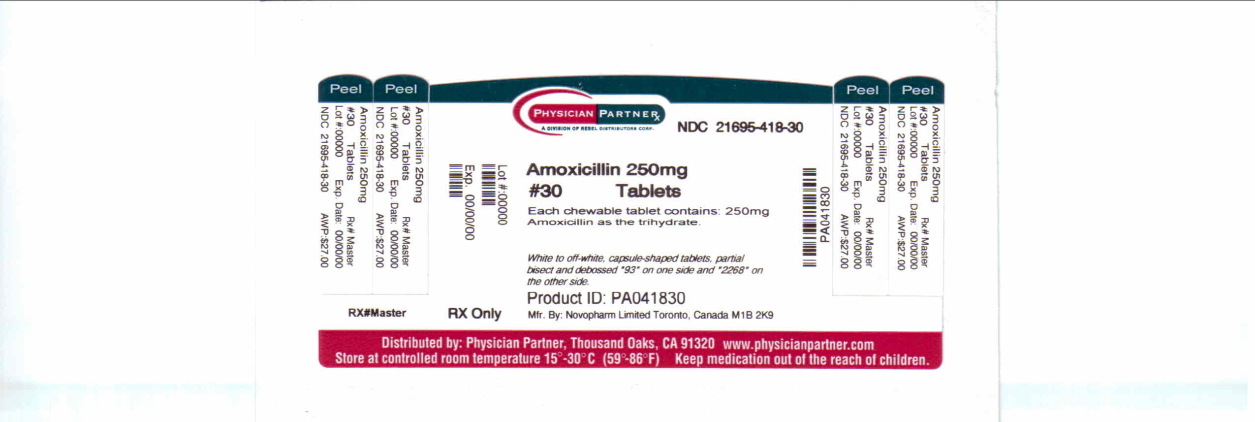 Amoxicillin 250mg