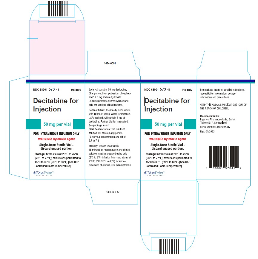 Carton Decitabine for Injection 50 mg per vial