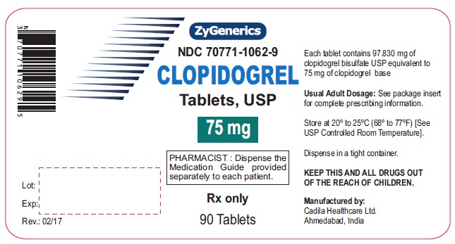 Clopidogrel Tablets, 75 mg
