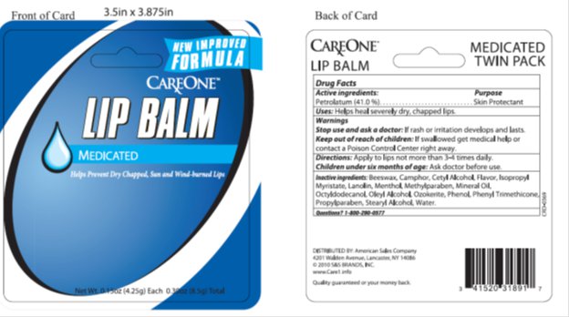 Care One Lip Balm Card