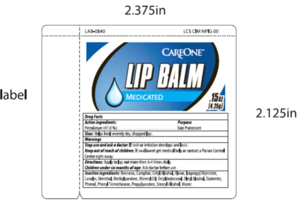 Care One Lip Balm Label