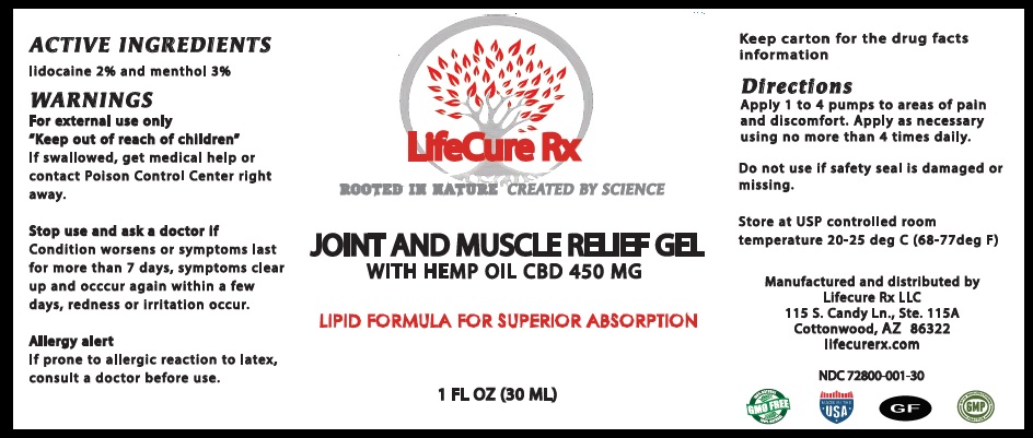 Joint And Muscle Relief 450 Mg | Menthol And Lidocaine Gel Breastfeeding