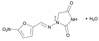 Nitrofurantoin Monohydrate Structural Formula