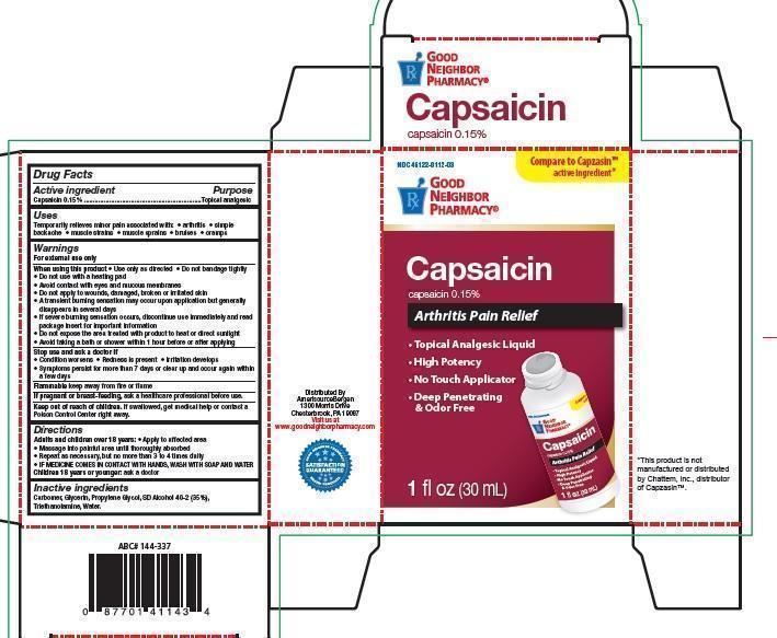 Good Neighbor Pharmacy Capsaicin | Capsaicin Liquid Breastfeeding