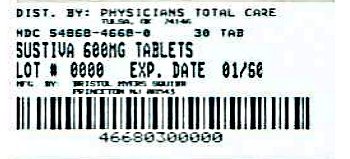 PRINCIPAL DISPLAY PANEL - 600 mg Label
