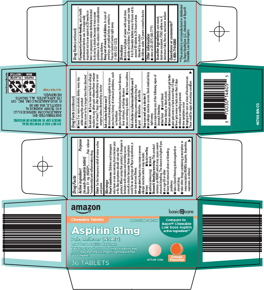 Aspirin 81 mg Carton