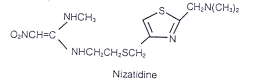 Structural Formula of Nizatidine