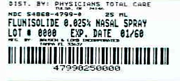 Flunisolide Nasal Solution USP, 0.025% (Carton 25 mL)