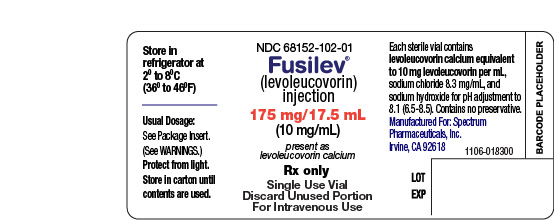 Fusilev Vial - 175 mg / 17.5 mL