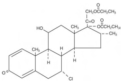 alclometason dipropionate structure